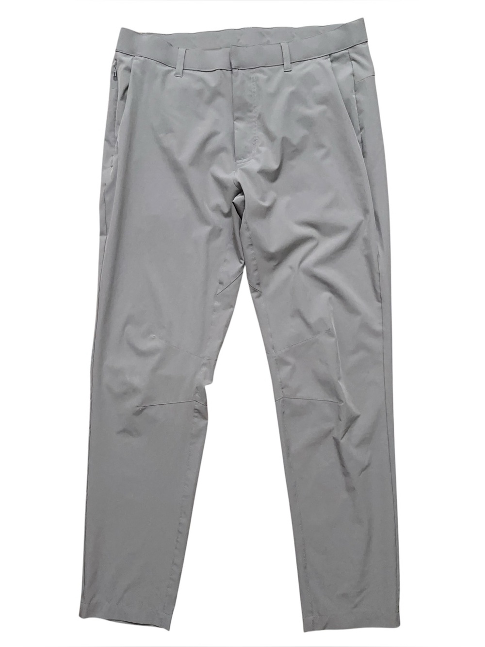 Fabletics The Only Pants Mens 33x32 (Fits 33x30) Slim Fit Performance Gray